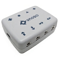 enCore USB switch interface with eight sockets